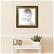 ArtToFrames 24x24" Matted Picture Frame with 20x20" Single Mat Photo Opening Framed in 1.25" Black and 2" Mat (FWM-3926-24x24)